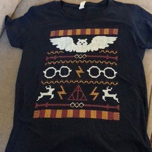 Harry Potter Christmas Sweater Tee